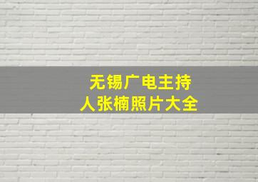 无锡广电主持人张楠照片大全