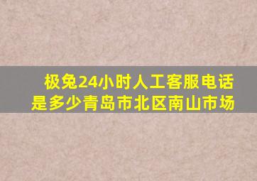 极兔24小时人工客服电话是多少青岛市北区南山市场