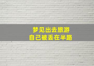 梦见出去旅游自己被丢在半路