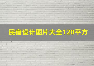 民宿设计图片大全120平方