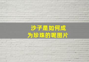 沙子是如何成为珍珠的呢图片