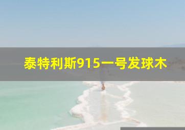 泰特利斯915一号发球木