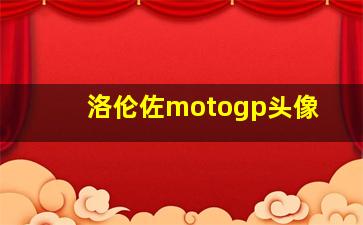 洛伦佐motogp头像