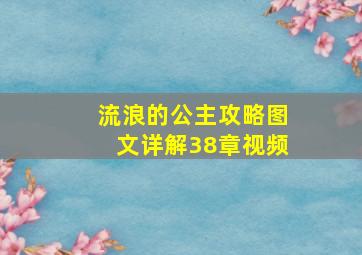 流浪的公主攻略图文详解38章视频