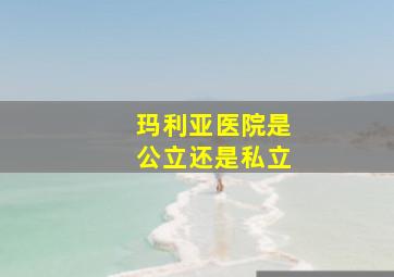 玛利亚医院是公立还是私立