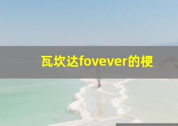 瓦坎达fovever的梗