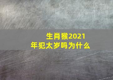 生肖猴2021年犯太岁吗为什么