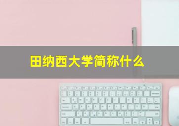 田纳西大学简称什么