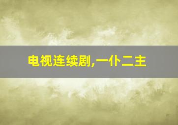 电视连续剧,一仆二主