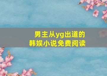 男主从yg出道的韩娱小说免费阅读