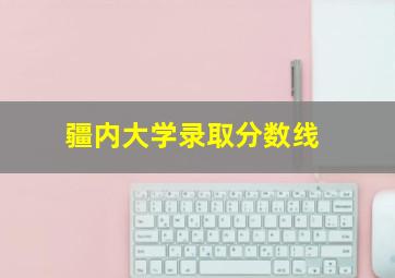 疆内大学录取分数线