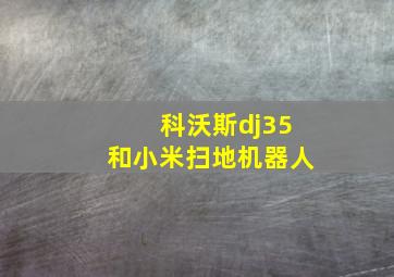 科沃斯dj35和小米扫地机器人