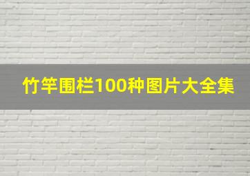 竹竿围栏100种图片大全集