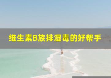 维生素B族排湿毒的好帮手