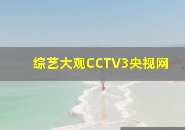 综艺大观CCTV3央视网