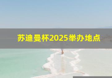 苏迪曼杯2025举办地点