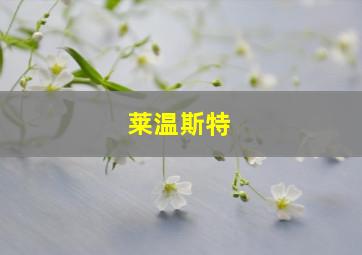 莱温斯特