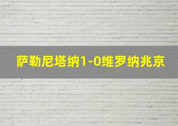 萨勒尼塔纳1-0维罗纳兆京