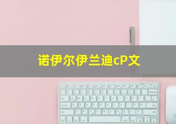 诺伊尔伊兰迪cP文