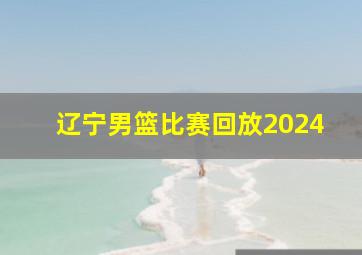 辽宁男篮比赛回放2024