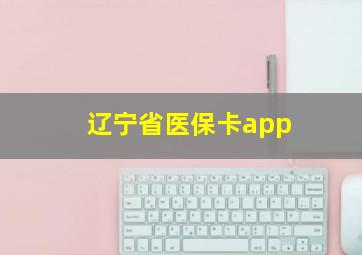 辽宁省医保卡app