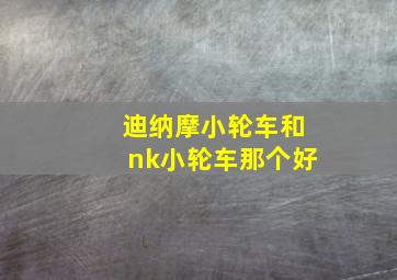 迪纳摩小轮车和nk小轮车那个好