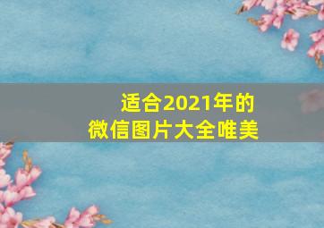 适合2021年的微信图片大全唯美