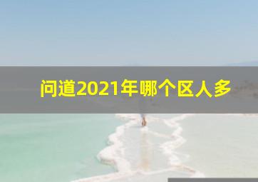 问道2021年哪个区人多