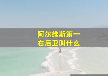 阿尔维斯第一右后卫叫什么