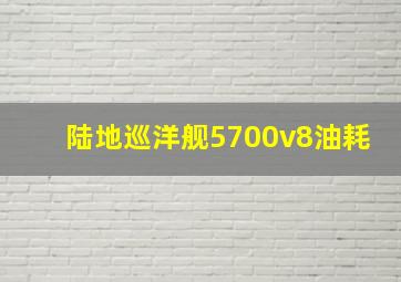 陆地巡洋舰5700v8油耗