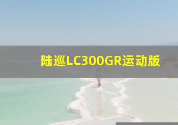 陆巡LC300GR运动版